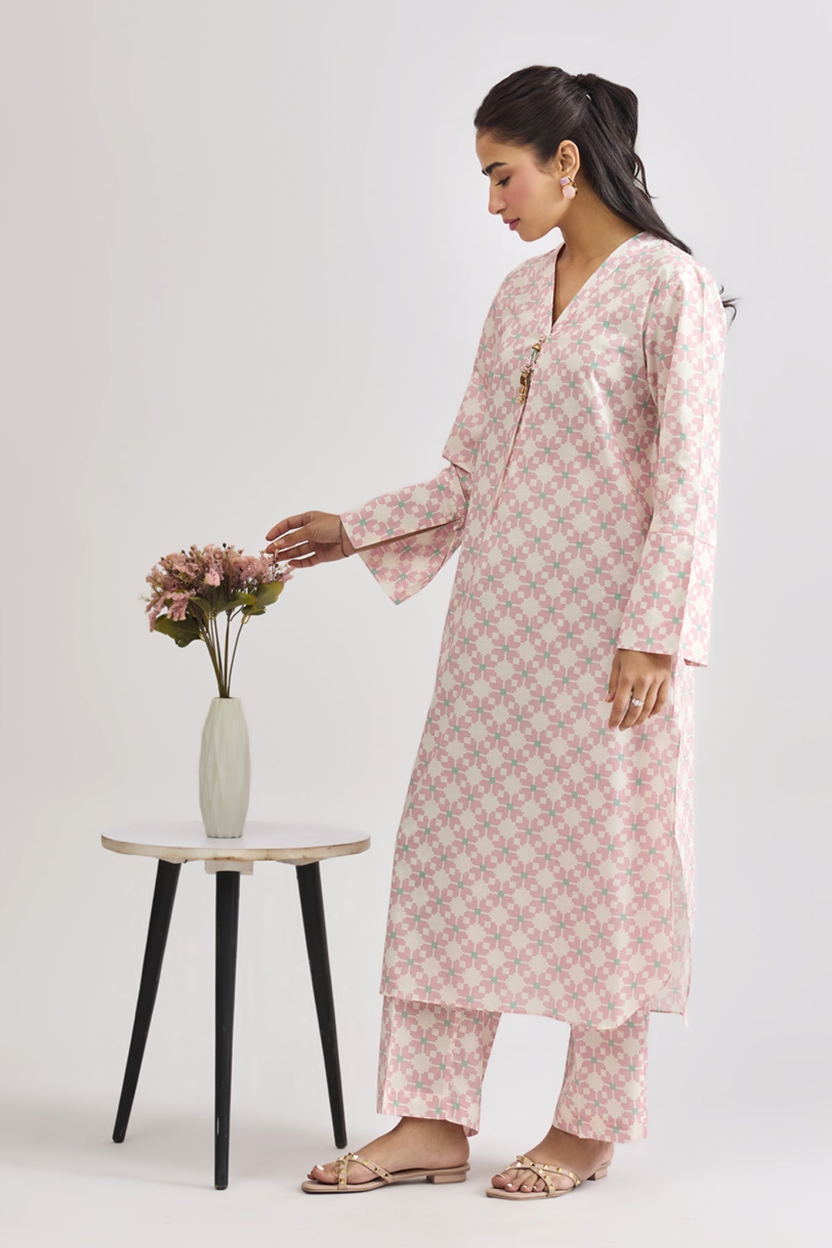 2 PIECE STITCHED | CAMBRIC | PRINTED