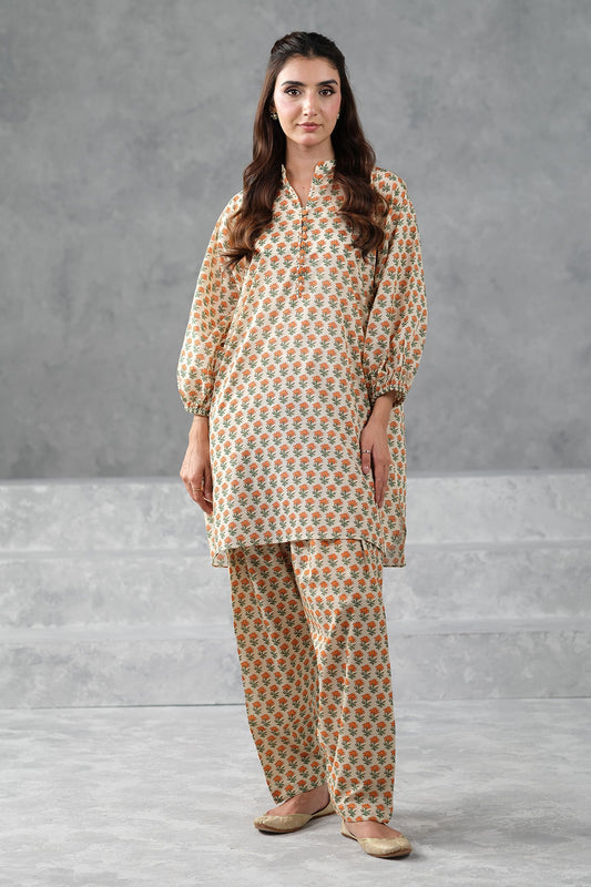 2 PIECE STITCHED | LAWN | PRINTED