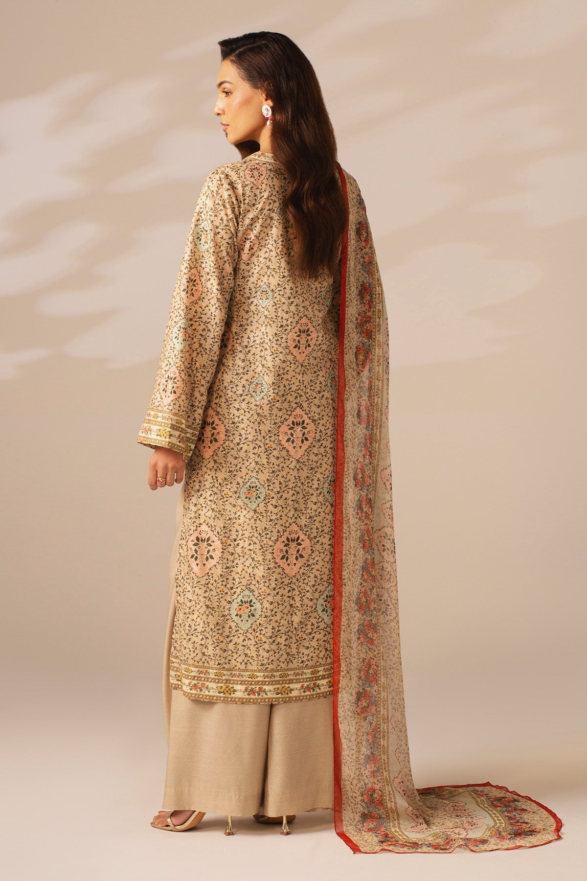 3 PIECE UNSTITCHED | JACQUARD | PRINTED