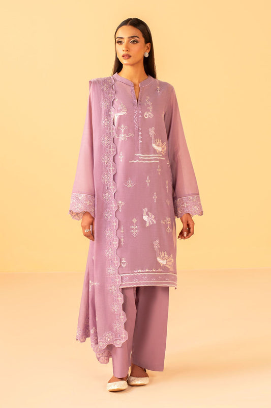 4 PIECE STITCHED | KARA COTTON | EMBROIDERED