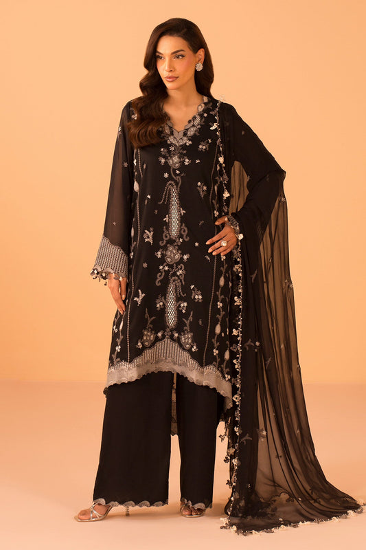 4 PIECE STITCHED | PURE VOIL | EMBROIDERED