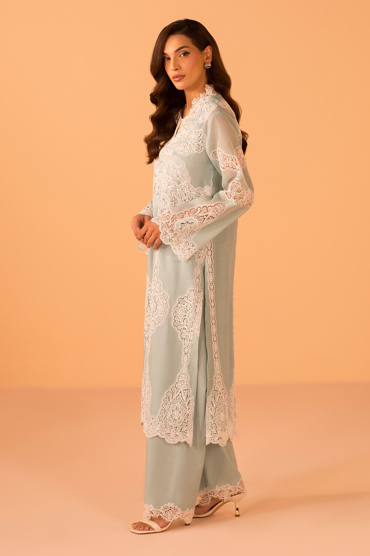 3 PIECE STITCHED | KARA COTTON | EMBROIDERED