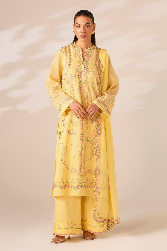 4 PIECE STITCHED | KARA COTTON | EMBROIDERED