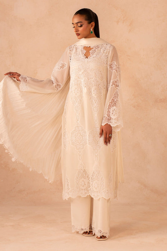 2 PIECE UNSTITCHED | MALMAL | EMBROIDERED