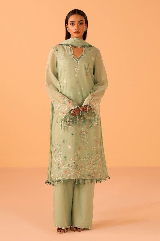 4 PIECE STITCHED | KARA COTTON | EMBROIDERED