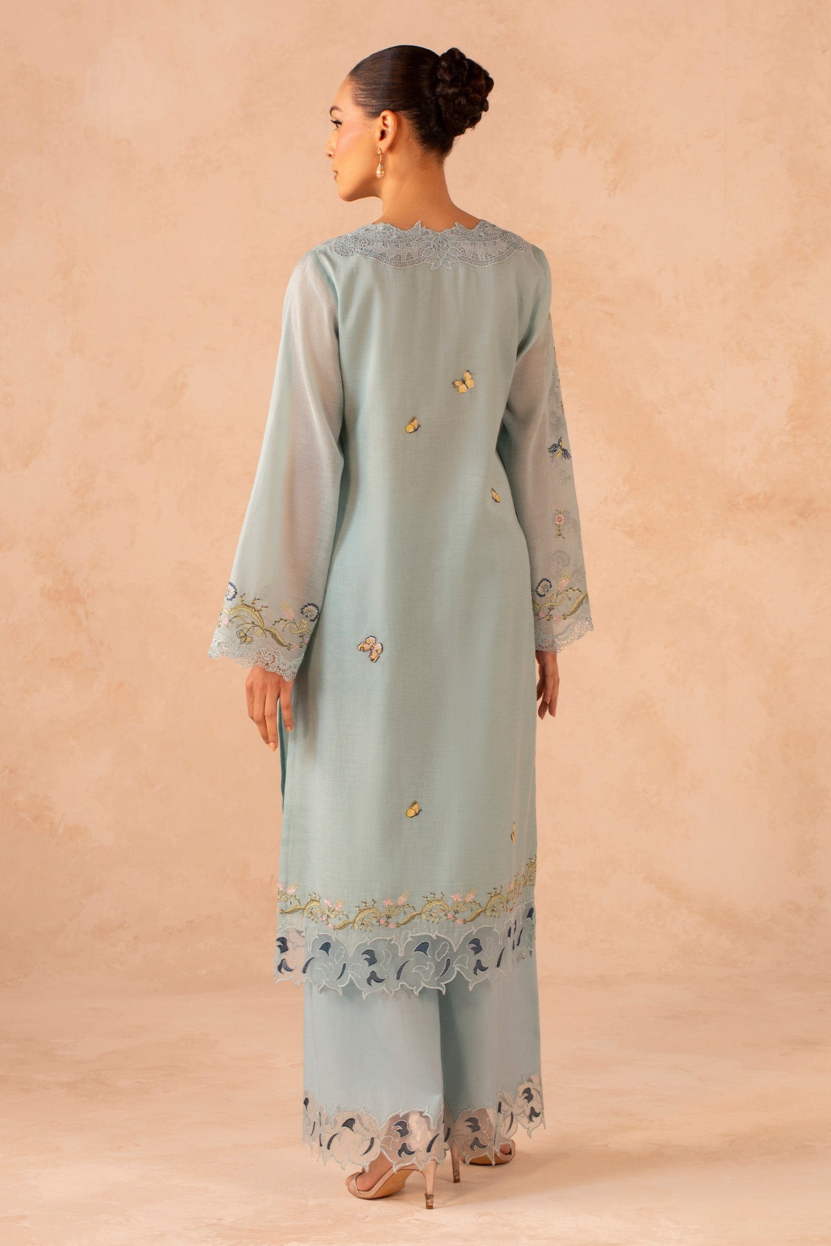 2 PIECE STITCHED | KARA COTTON | EMBROIDERED