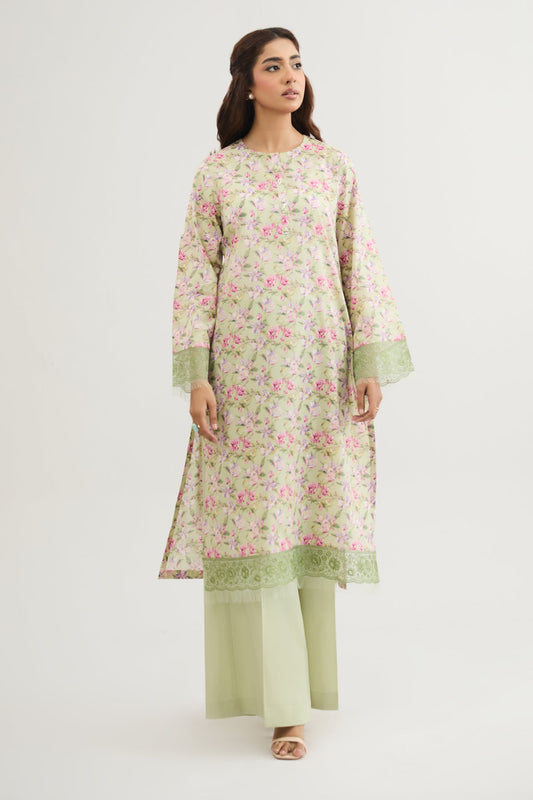 2 PIECE UNSTITCHED | LAWN | EMBROIDERED