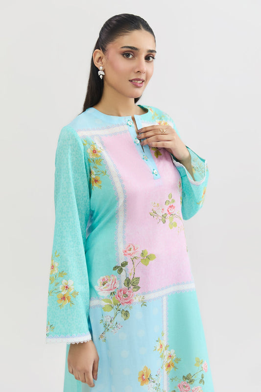 2 PIECE UNSTITCHED | LAWN | PRINTED