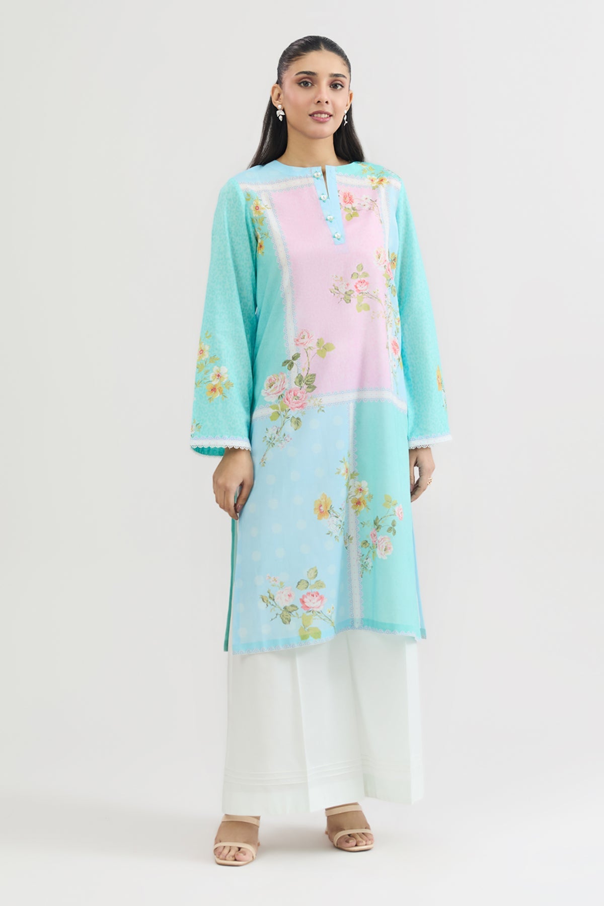 2 PIECE UNSTITCHED | LAWN | PRINTED