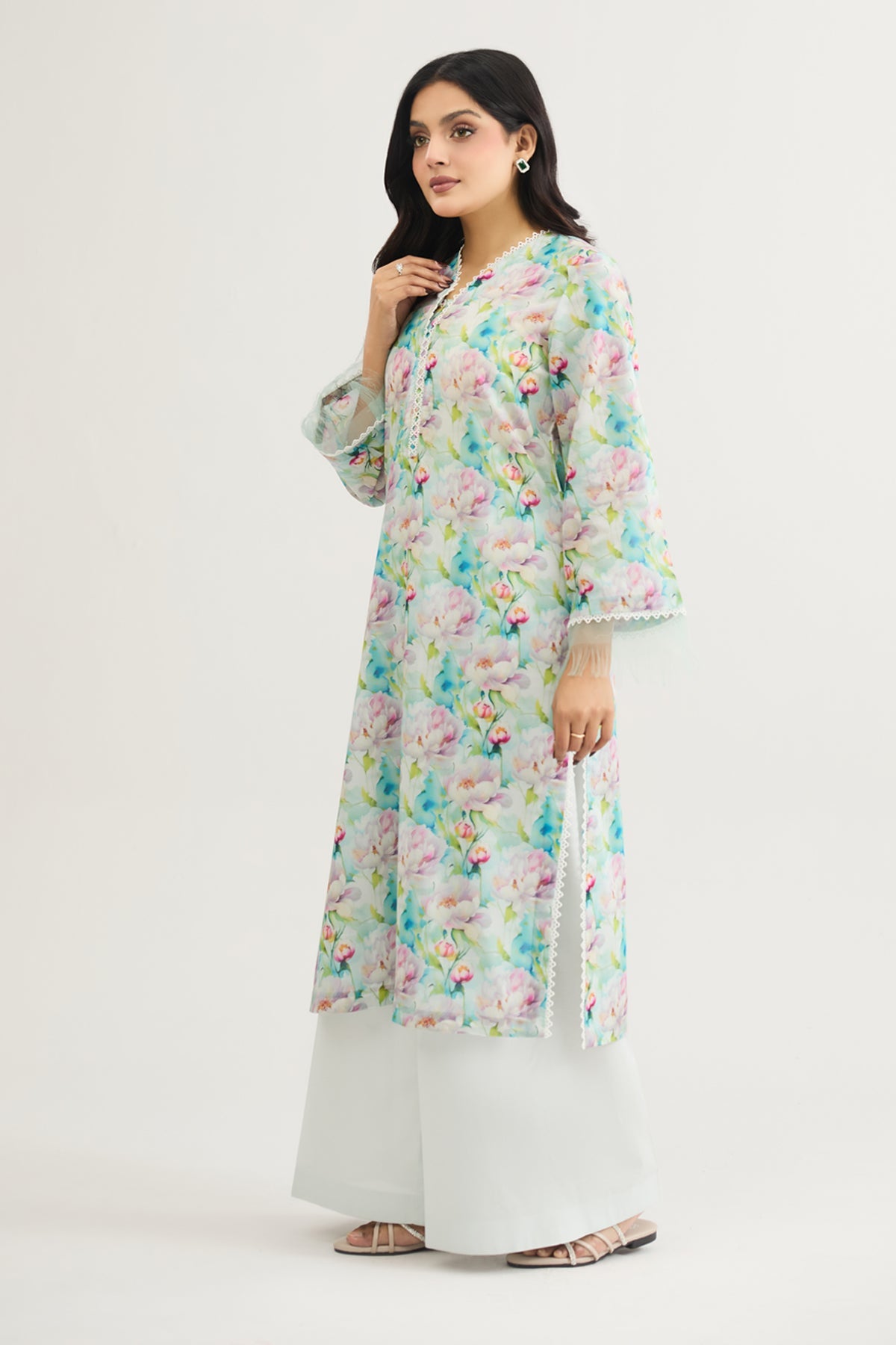 2 PIECE UNSTITCHED | LAWN | PRINTED